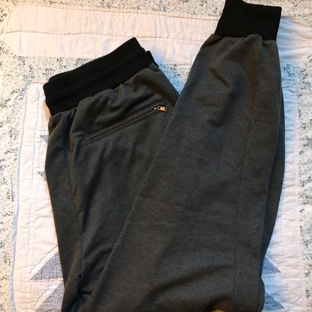 Grey joggers